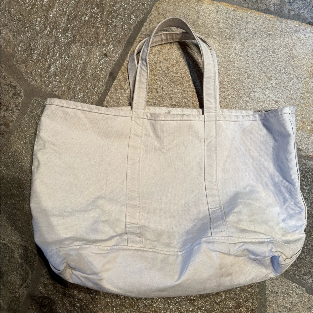 LL Bean Boat Tote size large